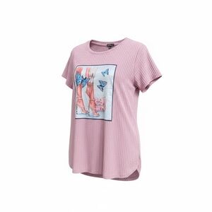 Chic Pink Graphic Tee